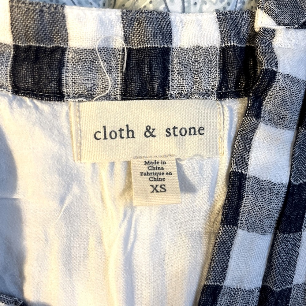 CLOTH & STONE - Gingham Dress - Picture 3 of 3